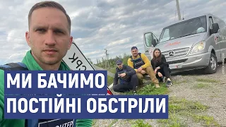 На Луганщині група волонтерів розвозить гуманітарну допомогу та евакуює людей