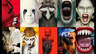 American Horror Story: Season 1-10 All Teasers Compilation (From Murder House to Double Feature)