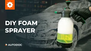 How to Make a DIY Foam Sprayer | AUTODOC tips