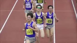 第55回 四大学対校陸上 男子1500m  2019.4.14