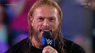 Edge attacks Seth Rollins before the Face-To-Face of the Fallout of the MITB (Full Segment)