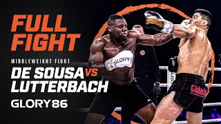 MIDDLEWEIGHT HITTERS! Juri De Sousa vs. Joilton Lutterbach - Full Fight