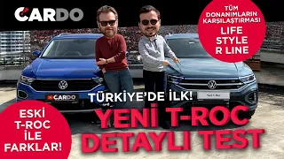 TR’DE İLK! YENİ T-ROC 2022 TEST - ESKİ YENİ KARŞILAŞTIRMA - TÜM DONANIMLARIN İNCELEMESİ - SÜRÜŞ