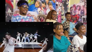 LE SSERAFIM (르세라핌) 2022 MMA + MAMA Dance Break Practice + SBS 가요대전 Dress Rehearsal (REACTION)