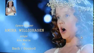 Opera Singer Amira Willighagen sings Ave Maria by Bach Rounod - AUDIO