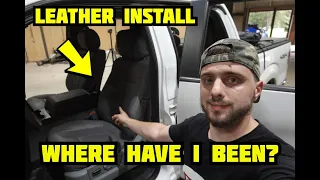 Installing KATZKIN Leather Seats On My 2014 Ford F-150