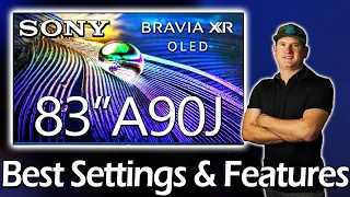 Sony A90J Best Settings and features - XR83A90J