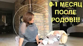 1 месяц после родов | Как наши дела??? | МатьПереМать