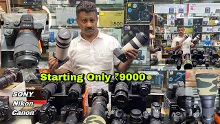 Second hand camera 📸😱|| cheapest price || 4K 📸camera,SONY,CANON,NIKON