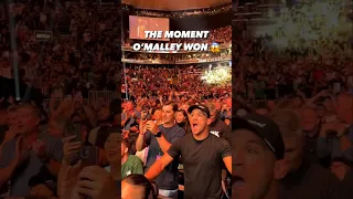 Crowd Reacts to Sean O’Malleys KO win at UFC 292!😳 #ufc #ufc292 #seanomalley #omalley #reaction