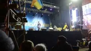 Евромайдан в Киеве Пісні на майдані 24.12. 2013