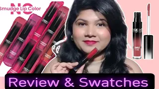 Insight Cosmetics No Smudge Lip Colour Review&Swatches | Waterproof,Transferproof Lipstick in 270/-