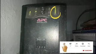 What is APC UPS Software / Calibration Problem Error, Battery Lights Blinking