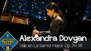 Alexandra Dovgan brilla al piano con una pieza de Chopin - El Hormiguero