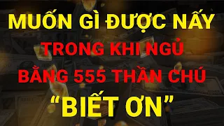 Muốn Gì Được Nấy Bằng 555 Thần Chú "BIẾT ƠN" Thu Hút Tiền Bạc Khách Hàng I Sức Mạnh Tiềm Thức