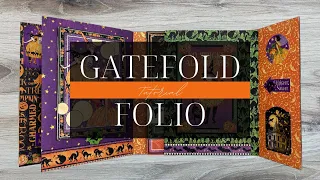 DIY Gatefold Folio Tutorial - Charmed - Album Kit Vol 08 2022