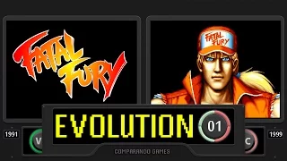 Evolution [01] Fatal Fury (Series) Side by Side Comparison [all games] 餓狼伝説/ Garou Densetsu