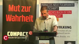 Wer ist Deutscher, Vortrag Götz Kubitschek, 2016, Compact