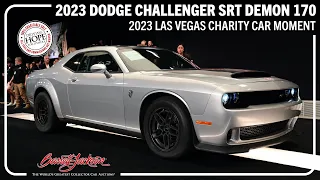 $700,000 Dodge Demon 170 SOLD Twice for CHARITY - BARRETT-JACKSON 2023 LAS VEGAS AUCTION