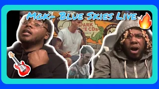 MGK - BLUE SKIES LIVE ( THIS MIGHT BE BETTERRRRR THAN THE SONG) | REACTION |