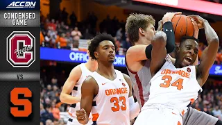 Colgate vs. Syracuse Condensed Game | 2019-20 ACC Men's Basketball