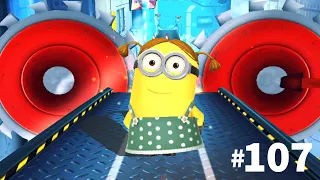 Despicable Me Minion Rush - Girl Minion 2m 20s on Gru's Rocket at Gru's Lab | EPISODE 107