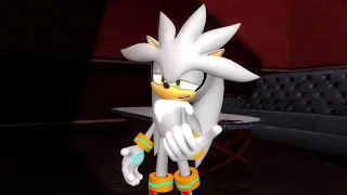 Sonic Plush: "Nice Shadow?" Gmod Recreation Scene "Silver's Sleepless Night"