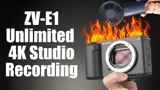 Sony ZV-E1 Overheating Tests and Unlimited Recording