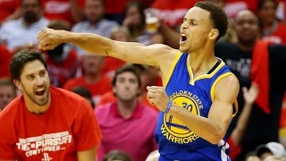 Stephen Curry Full Highlights 2015 WCF G3 at Rockets - 40 Pts, Breaks Miller's Record!