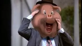 Who Framed Roger Rabbit (1988)-Deleted Pig Head Scene