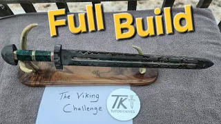 Full build of this beautiful viking sword for the YouTube Viking Challenge!