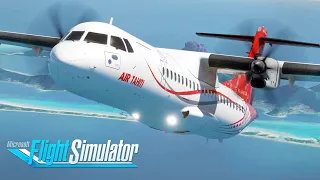 All NEW ATR 72-600 for MSFS in Bora Bora!