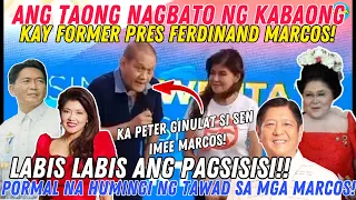 MARCOS MANSION!ANG TAONG NAGBATO NG KABAONG KAY FEM! KA PETER GINULAT ANG LAHAT! BAKIT KAYA?