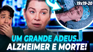 TEDDY ALTMAN MORREU?! E MEREDITH ESTÁ COM ALZHEIMER? 😱 | Grey's Anatomy 19x19/20