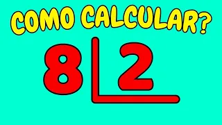 COMO CALCULAR 8 DIVIDIDO POR 2?| Dividir 8 por 2