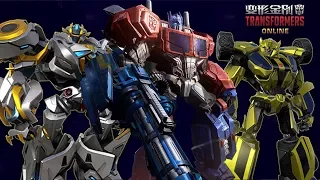 TRANSFORMERS Online 变形金刚 - Optimus Prime Forged to Fight , Grimlock , Bumblebee PVE Gameplay 2018