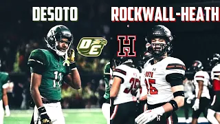 DESOTO IS NOT MESSING AROUND 🔥🔥 Desoto vs Rockwall-Heath | Texas High School Football Playoffs