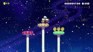 Super Mario Maker 2 - mario en la galaxia by evans225