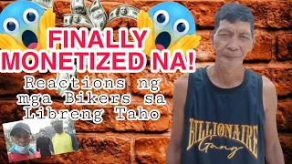 1st Video as Monetized YTC | Reaction ng mga Bikers sa Libreng Taho | LUNETA PARK
