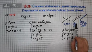 Упражнение № 1019 – ГДЗ Алгебра 7 класс – Мерзляк А.Г., Полонский В.Б., Якир М.С.