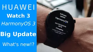 Huawei Watch 3 - HarmonyOS 3 Update - What's new!?