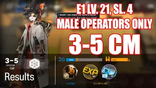 【明日方舟/Arknights】[3-5] (Challenge Mode) - Male Operators ONLY - Arknights Strategy