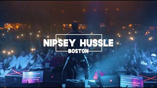 Nipsey Hussle - Victory Lap Tour (House Of Blues, Boston 2018)