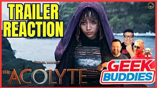 THE ACOLYTE | Official Trailer REACTION!! | Star Wars | The Geek Buddies