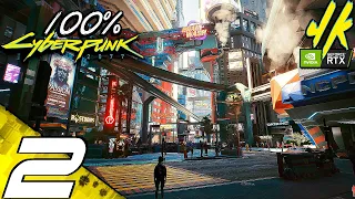 CYBERPUNK 2077 - 100% Gameplay Walkthrough Part 2 - Arasaka Heist (PC ULTRA 4K 60FPS RTX)