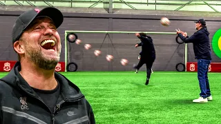 Shooting Challenges with Jürgen Klopp! | Big Zuu’s FIFA Rating