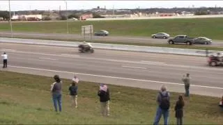 Funeral procession for Navy SEAL Chris Kyle in Georgetown