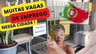 CIDADE COM MAIS EMPREGO EM PORTUGAL 🇵🇹 #portugal #emprego #trabalho