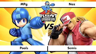 Peabnut C.C.C.C. - Pools Winners Semi Final - MPg (Mega Man) vs Naz (Terry)