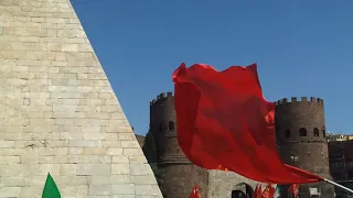 ROMA, PORTA SAN PAOLO, 25 APRILE 2019, "BELLA CIAO"